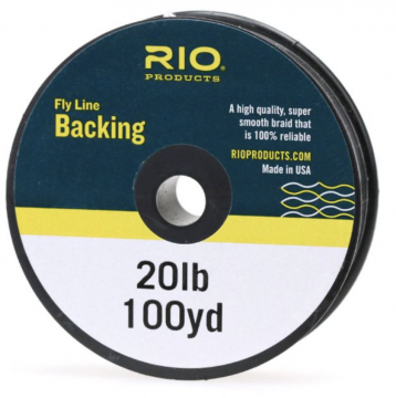 RIO Dacron Backing Spools 20lb 100yd White